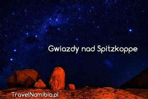 Gwiazdy nad Spitzkoppe