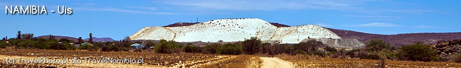 Namibia - Uis kopalnia cyny (tin mine)