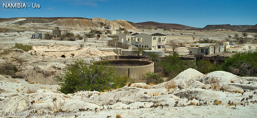 Namibia - Uis kopalnia cyny (tin mine)